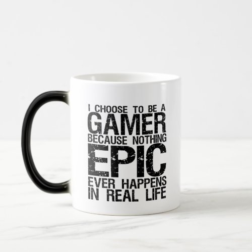 I Choose to Be a Gamer Funny Mug