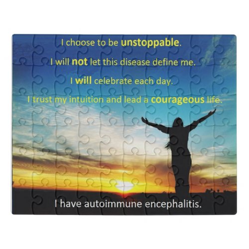 I Choose to be Unstoppable 60_piece puzzle