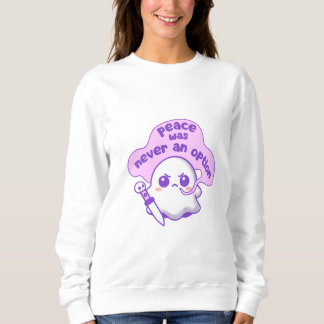 I Choose Violence Ghost Funny Skull Sweatshirt