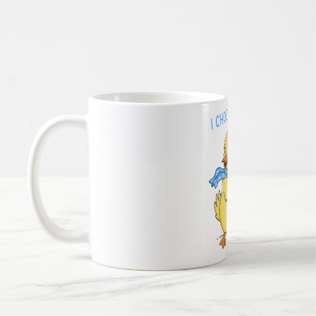 I Choose Violin  Coffee Mug (Left)