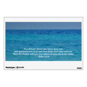 I CHOSE YOU WALL DECAL