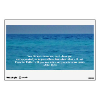 I CHOSE YOU WALL DECAL