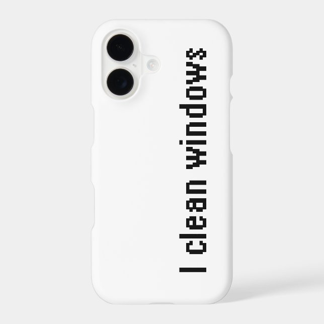 I clean windows Case-Mate iPhone case (Back)