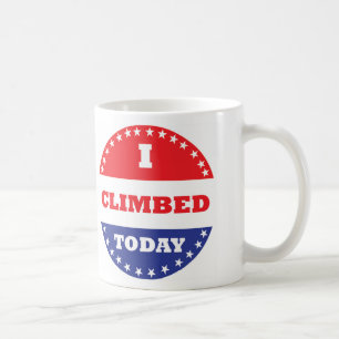 I Climbed Today Coffee Mug