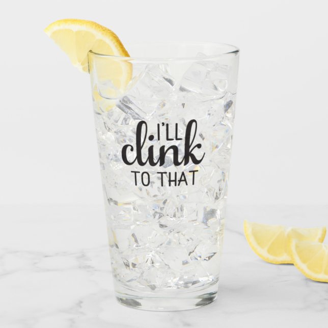 I clink to that glass (Front Ice)