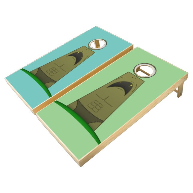 i-clops cornhole set (Angled)