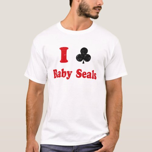 I Club Baby Seals T_Shirt
