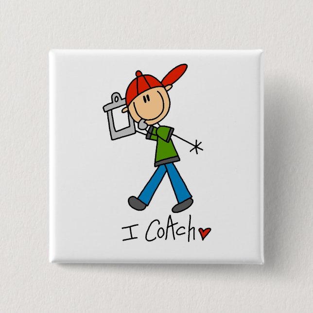 I Coach Button (Front)