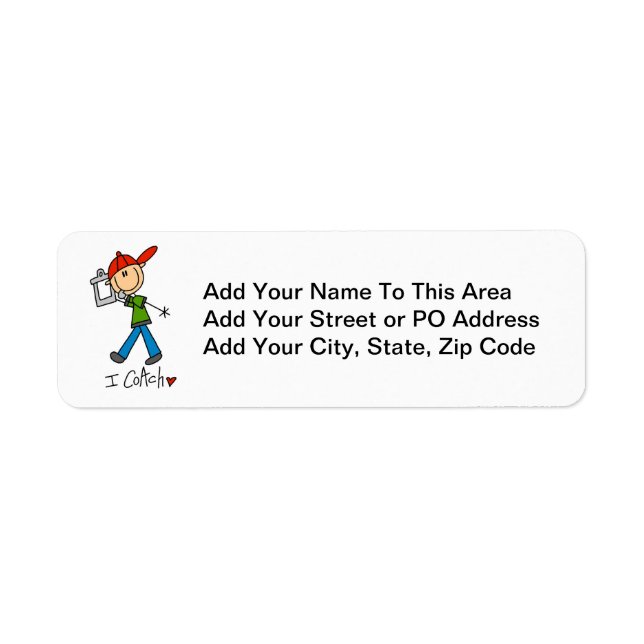 I Coach Label (Front)