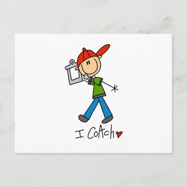 I Coach Postcard (Front)