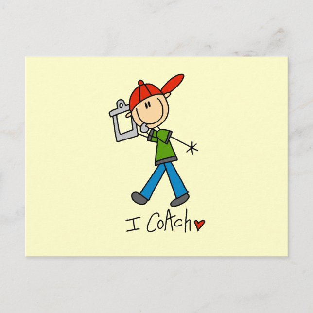 I Coach Postcard (Front)