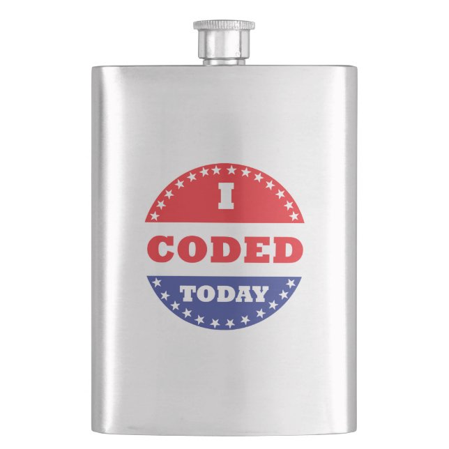 I Coded Today Flask (Front)
