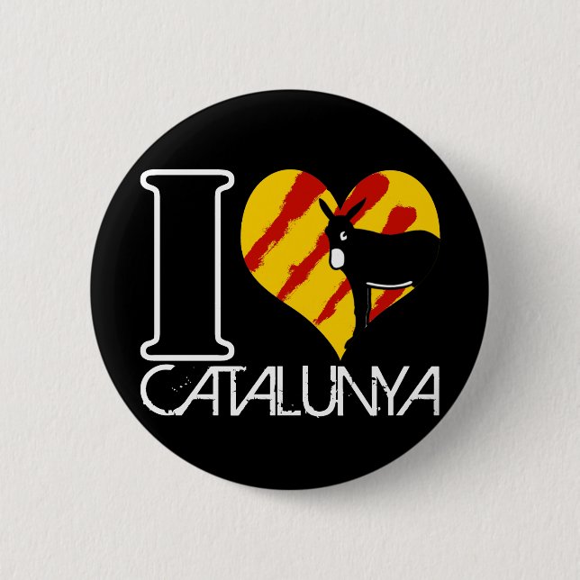 I Coil Catalunya Button (Front)