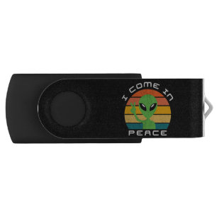 I Come In Peace Alien Space Flash Drive