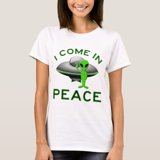 peace alien shirt