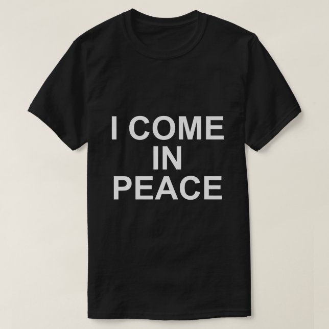 I Come In Peace Matching Couple Im Peace Premium  T-Shirt (Design Front)