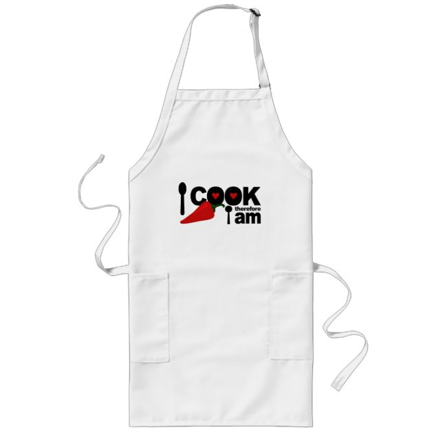 I cook apron - choose style & color (Front)