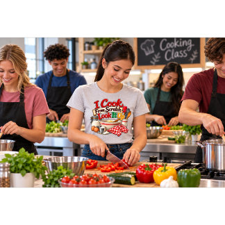 I Cook From Scratch – Look It Up T-Shirt