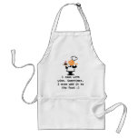 I Cook With Wine Adult Apron at Zazzle