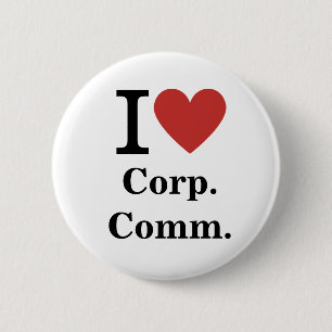 I ❤️ Corp. Comm. for employees CUSTOM Pins