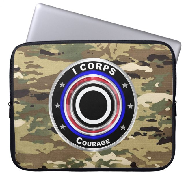 I CORPS LAPTOP SLEEVE (Front)