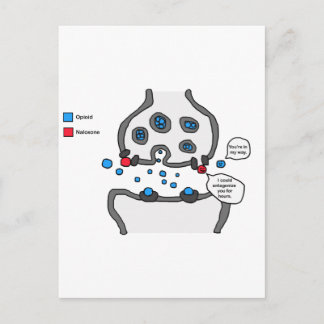 I could antagonize you postcard