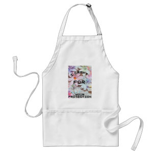 I craft for your protection  adult apron