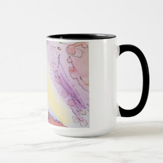 I created the colorful design on this mug. mug