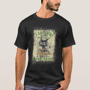 I Crochet So I Don't Choke People Bleach Cat T-Shirt