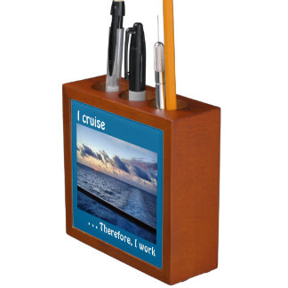 I Cruise Therefore Desk Organizer