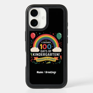 I Crushed 100 Days of Kindergarten Customize iPhone 16 Case