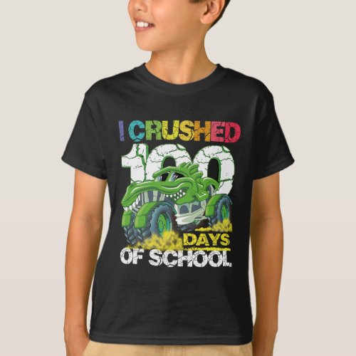 I crushed 100 days of school T_Shirt