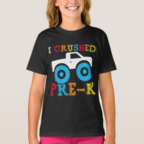 I Crushed Pre_k Graduation T_Shirt