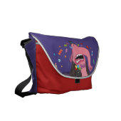 I Cry Candy Messenger Bag (Front Left)
