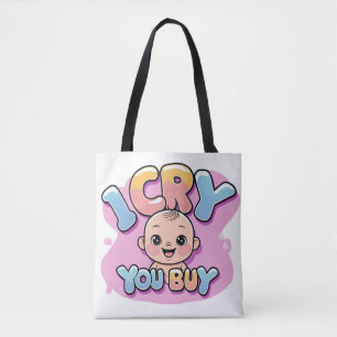 I Cry You Buy Tote Bag