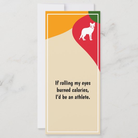 “I’d be an athlete” Bookmark – J to G (Front)