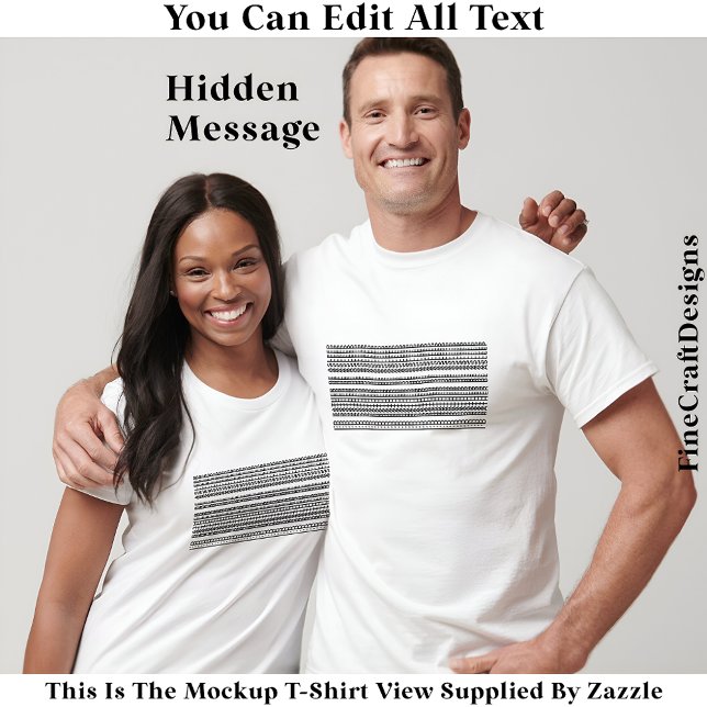 I’d Rather Be Asleep Hidden Message 086 Funny  T-Shirt (Creator Uploaded)