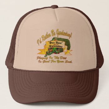 I’d Rather Be Gardening! Trucker Hat by 4westies at Zazzle