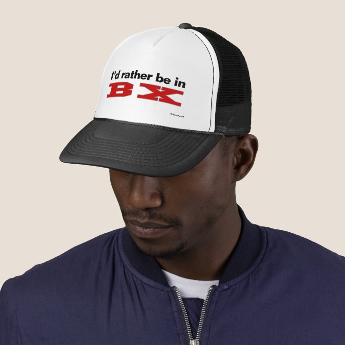 I'd Rather Be In BX Mesh Hat