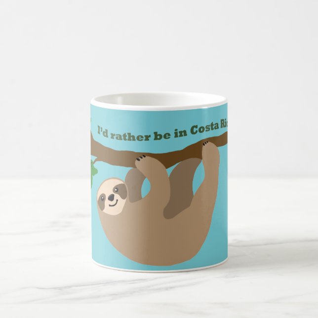 I’d rather be in Costa Rica Coffee Mug (Center)