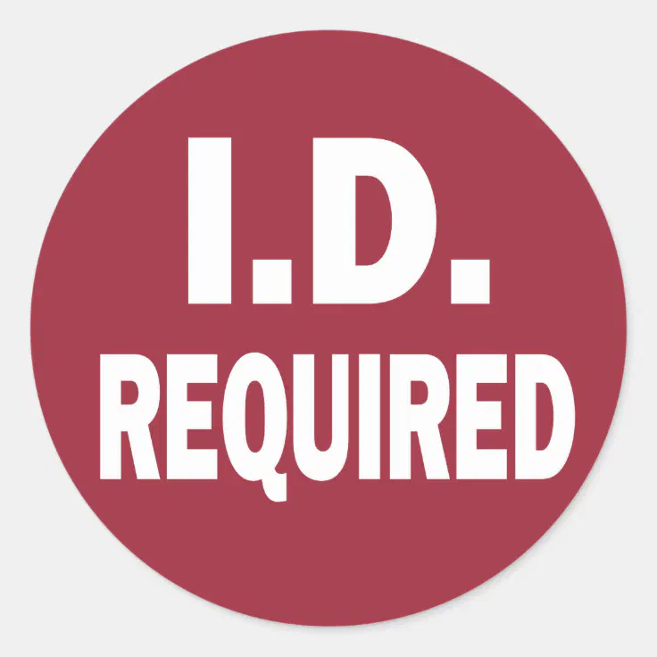 Id Card Display Notice