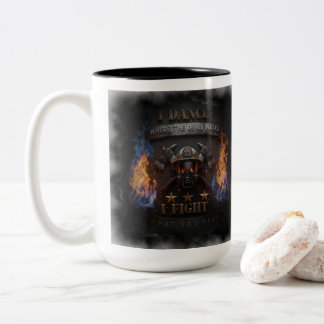 I Dance Where The Devil Walks 🔥 Two-Tone Coffee Mug