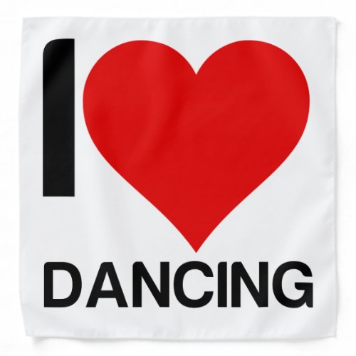 I  DANCING HEART BANDANA