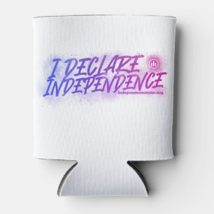 I Declare Independence Independent Center Koozie