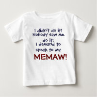 I demand to speak to my MEMA! Infant Child's T-Shi