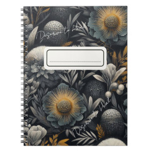  I Deserve to Heal – Moody Botanical Design  Notebook