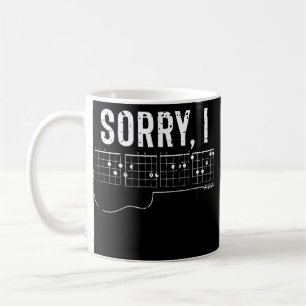 I dgaf Hidden Message Guitar Chords for Lover Coffee Mug