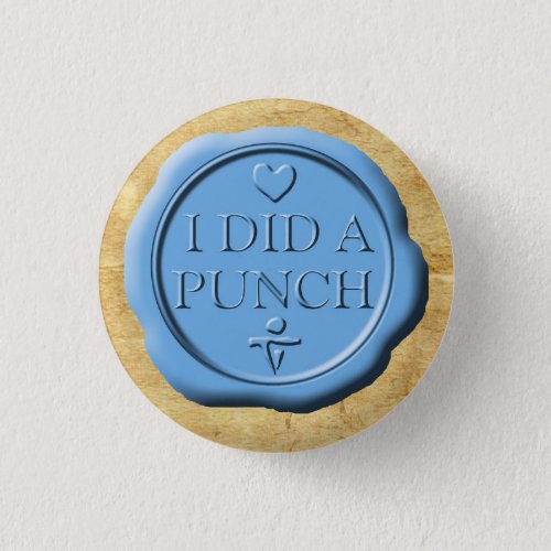 I did a punch OFMD Stede Wax Seal Button Blue