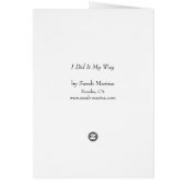 I Did It My Way (Version 1) (Back)