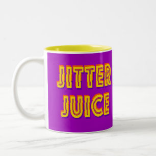 I did not have too much coffee. I'm fine. Two-Tone Coffee Mug